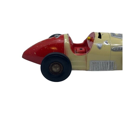 Vintage Renwal Ferrari Racer Tin Toy Car True Scale Replica Grand Prix Model USA - Picture 6 of 16